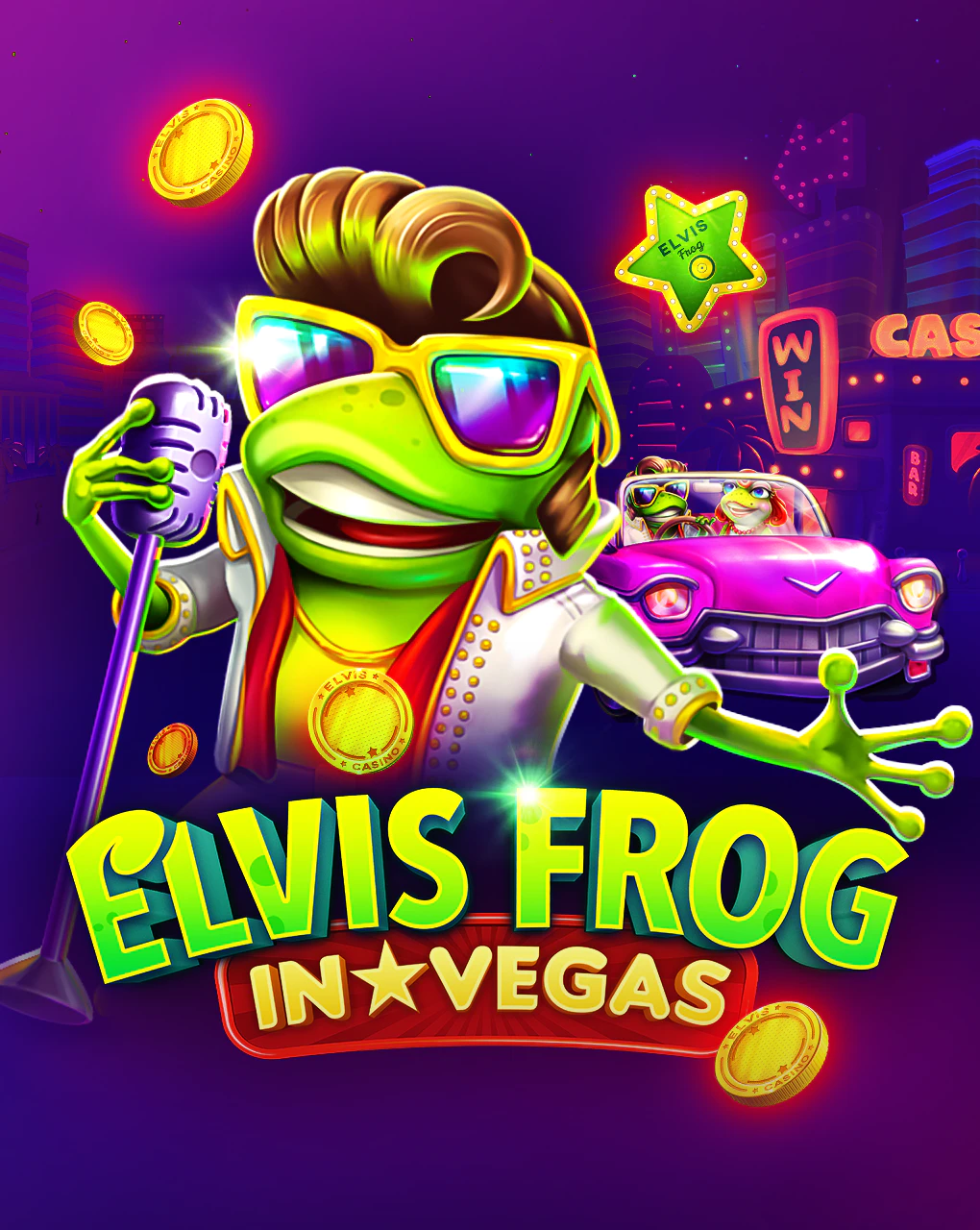 Elvis frog in Vegas